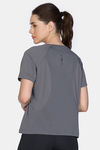Zelocity Quick Dry Relaxed Top - Steel Grey — thumbnail 3